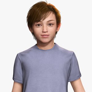 Mehal - Realistic Child Ready kids Low-poly