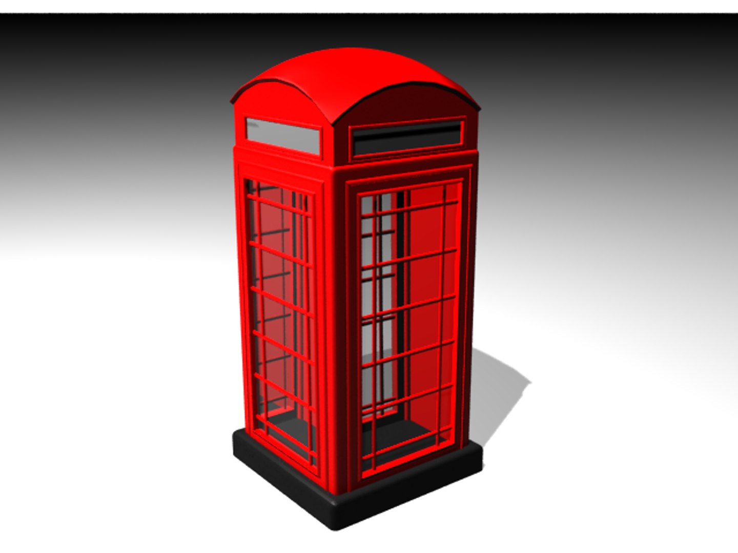 London telephone booth model - TurboSquid 1582790