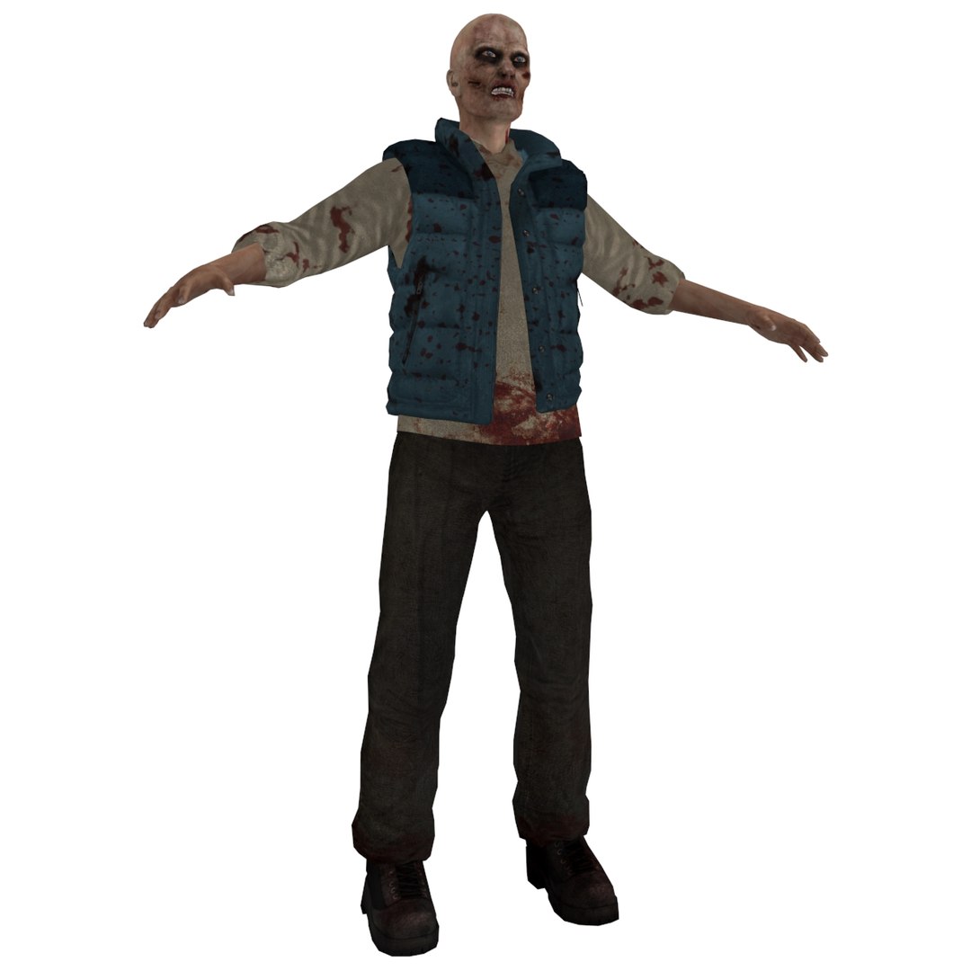 3d Model Of Zombie