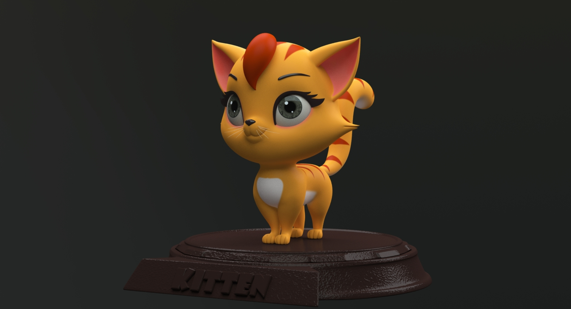 3d Kitten Cartoon 3d Kitten Cartoon