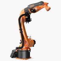 KUKA Industrial Robot Arm KR 5-2 Arc Rigged
