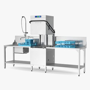 Dishwasher Hobart with Unloading Table