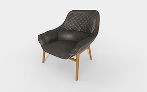 armchair chair 3D