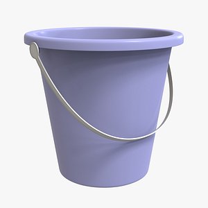 plastic bucket 3D model