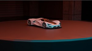 3D model Dodge SRT Tomahawk X Vision GT 4