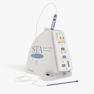 3D Single Tooth Aneshesia System model