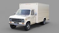 1976 Ford E-350 Cutaway cargo box