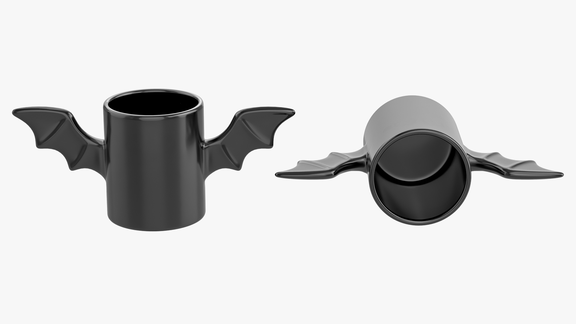 3D Model Bat Mug - TurboSquid 2238467