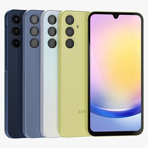 Samsung Galaxy A25 5G All Colors 3D model