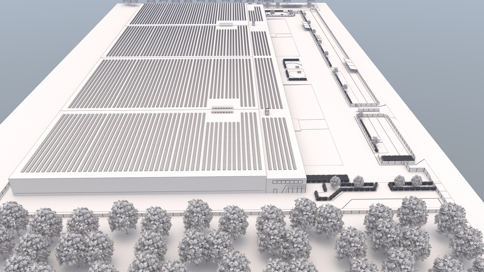 Tesla Giga Factory 3D https://p.turbosquid.com/ts-thumb/IU/xaZpVM/Ov/teslafactory23/jpg/1692900297/1920x1080/fit_q87/0aa5e0b3067e86854b8e36c6a1f08c58b9cc62e0/teslafactory23.jpg