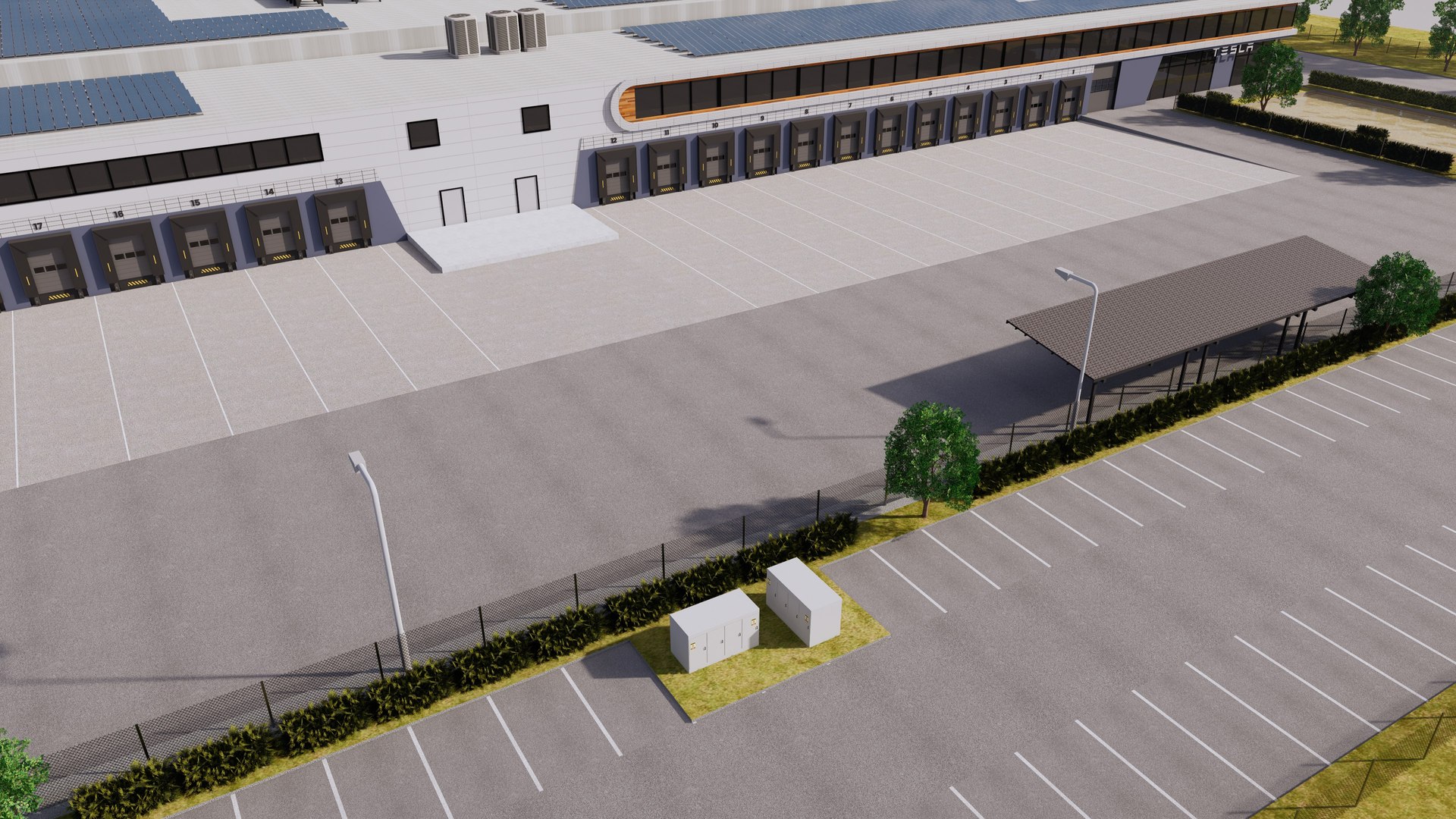 Tesla Giga Factory 3D https://p.turbosquid.com/ts-thumb/IU/xaZpVM/ry/teslafactory7/jpg/1692900239/1920x1080/fit_q87/e82ec965ec638e2014afeec419064eeb42238be1/teslafactory7.jpg