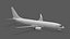 Boeing 737-800BCF Generico Bianco