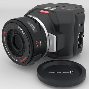 3D Blackmagic Micro Studio Camera 4K G2