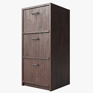 3D model file wood walnut