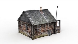 3D Abandoned house