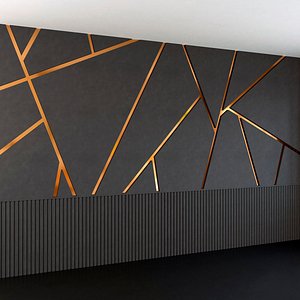Wall Panel Set 200 3D