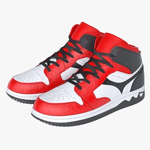 photoreal basketball shoes model
