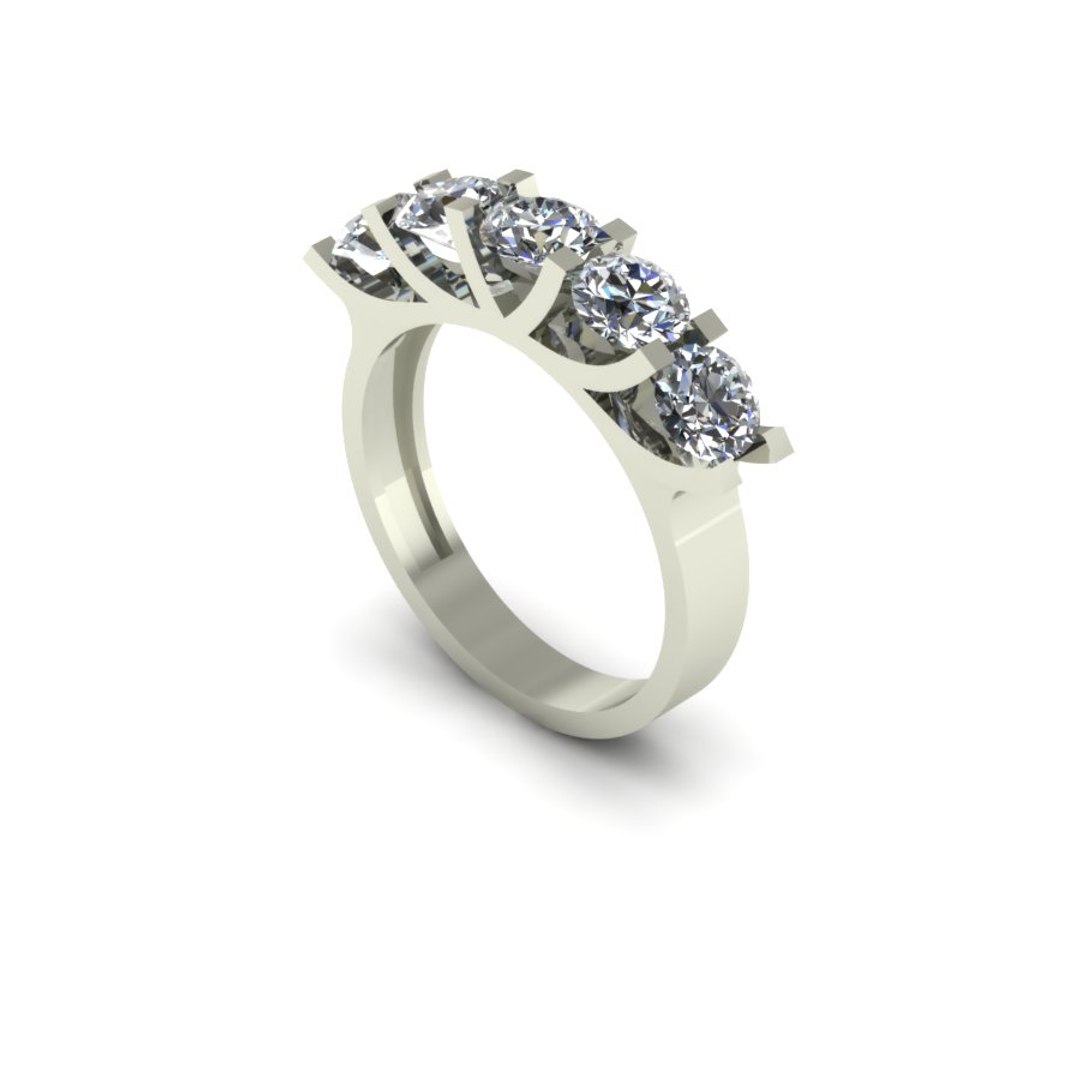 3D stone ring model - TurboSquid 1273548