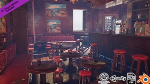 Modular Pub Environment Asset Pack