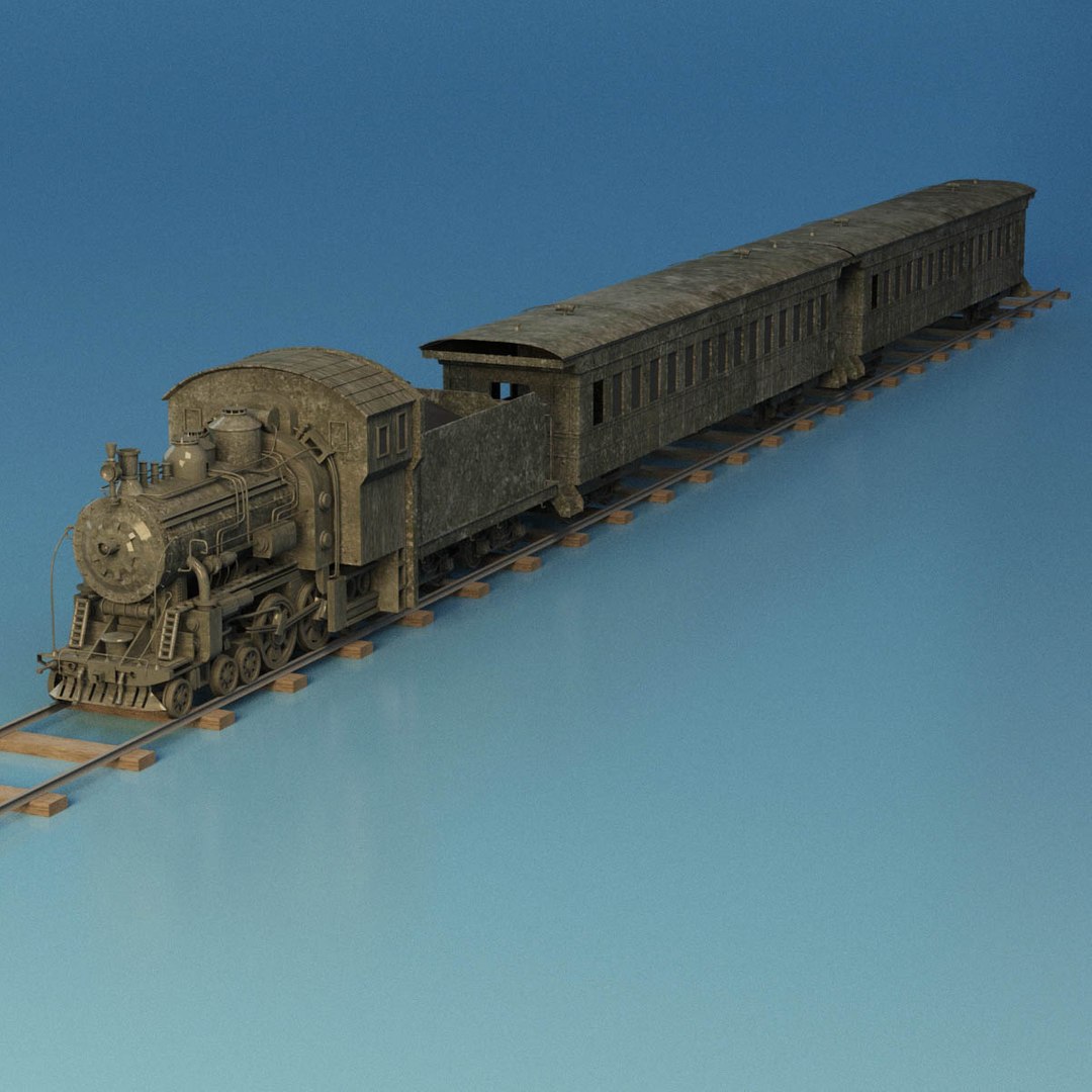 Train 3D - TurboSquid 1403228