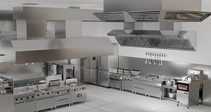 all kitchen 3D model