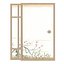 Door wood 3D