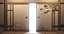 Door wood 3D