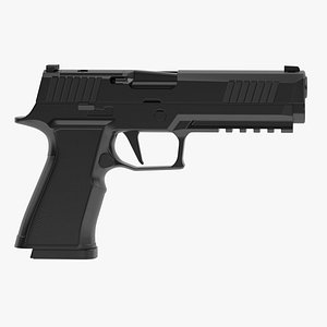 3D model P320-XTEN Pistol