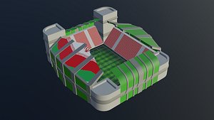 Football Stadium - Iranian 3D