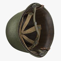 101st Airborne Helmet - Band of Brothers - WWII - Flipped
