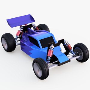 3D RC Dune Buggy model