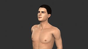 Beautiful man -Rigged