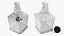 Bouteille d'alcool ouverte vide