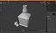 Bouteille d'alcool ouverte vide