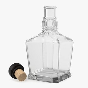 Open Alcohol Bottle Empty