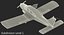 3D light aircraft piper pa-28-161