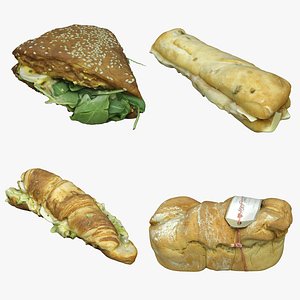 3D Sandwich Collection 01