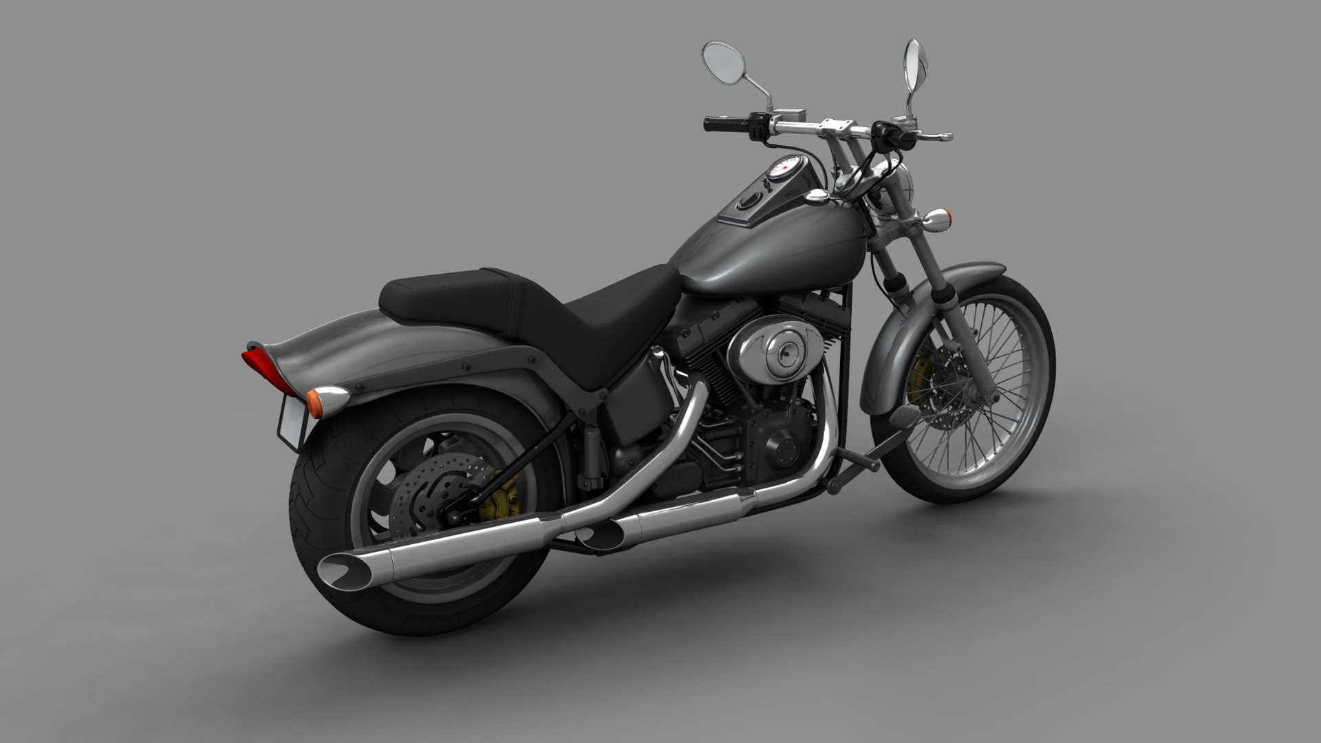 3D Harley Davidson Night Train Model - TurboSquid 1618590