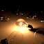 3D model incandescent glass lamp