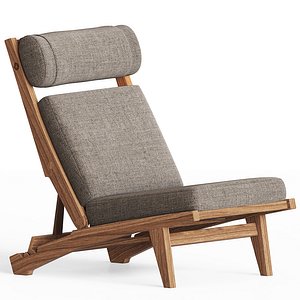 3D model lounge chair hans j