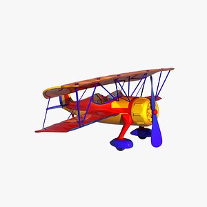 plane cartoon 3d max
