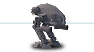 Mech 1 Low Poly 3DS MAX 2011