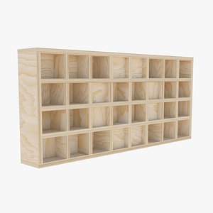 Small Schroeder Diffuser model