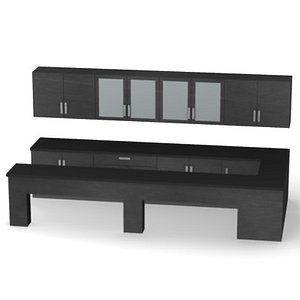 kitchen set 3d model