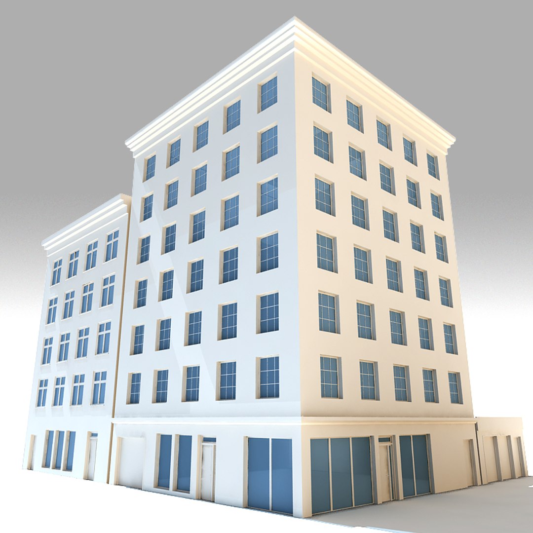 3d Model City Buildings