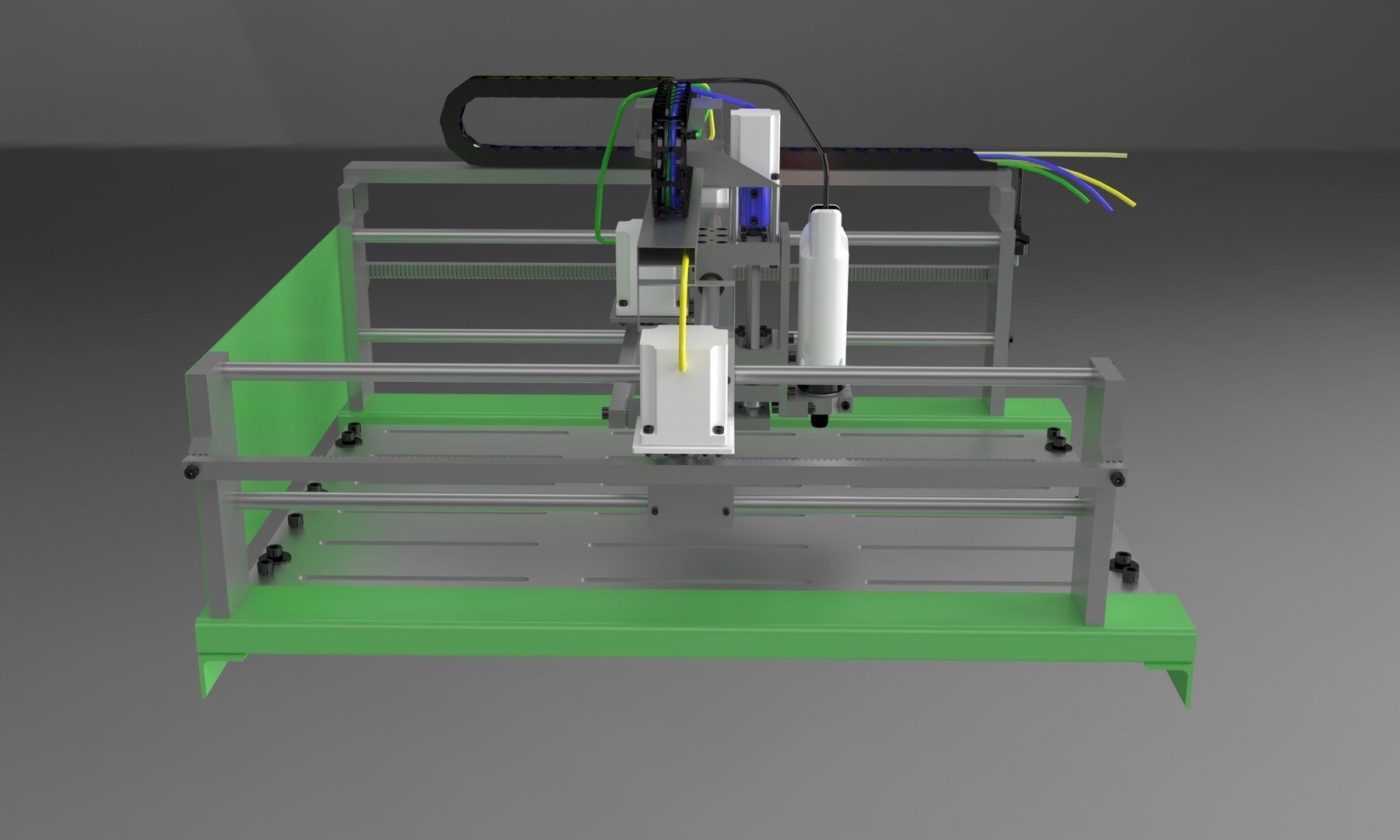 Machine Router Cnc 3d Model