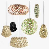 Plywood Lamps Set