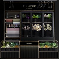 Refrigerated display for flowers-florist-flower shop