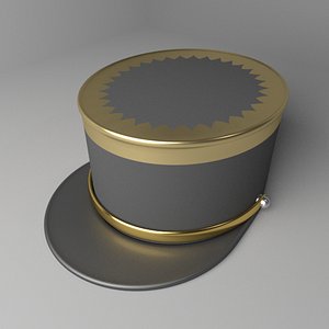 kepi cap 3D model