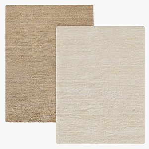 3D Wool rug Leon model